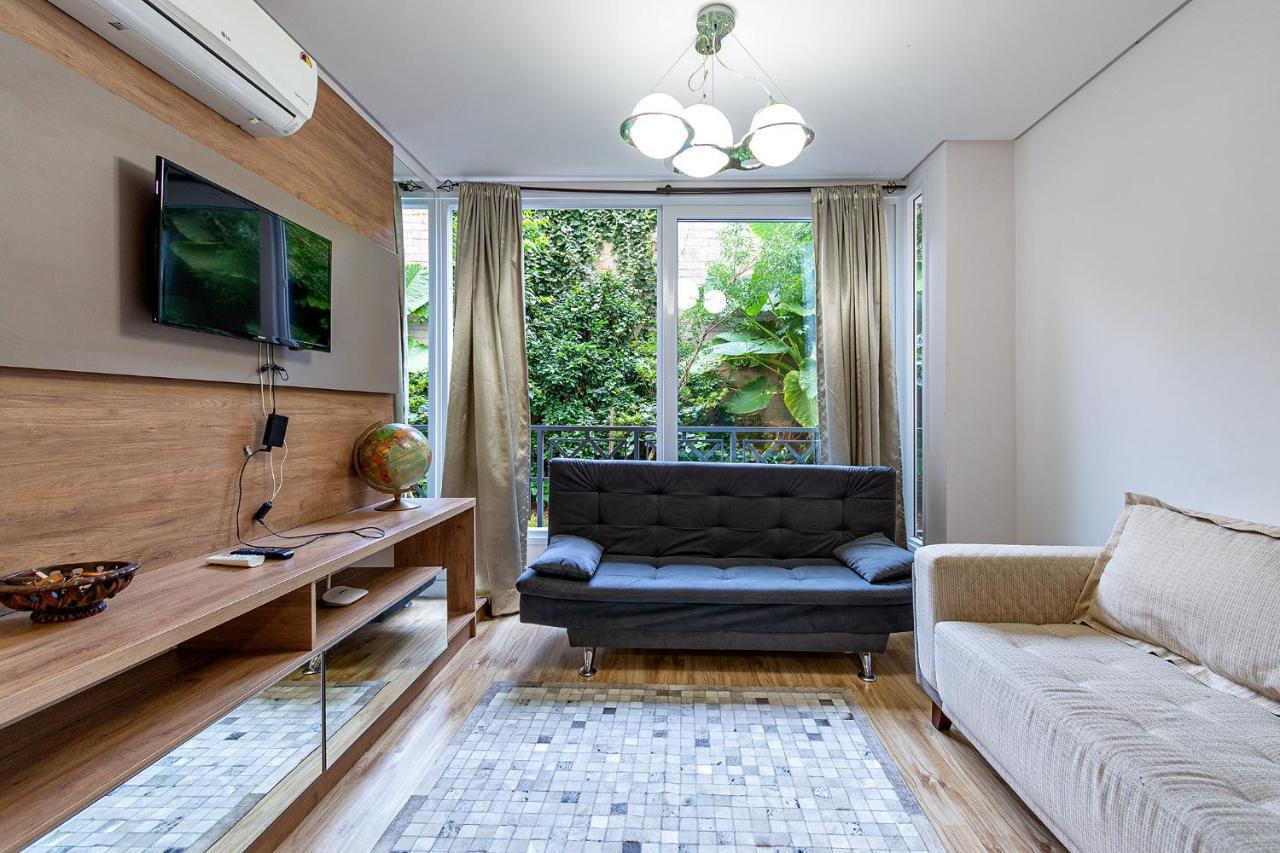 Rosa Luxo Giovani Pizetta Apartamento Gramado Exterior foto