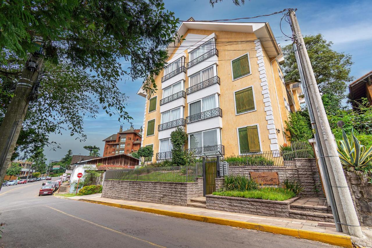 Rosa Luxo Giovani Pizetta Apartamento Gramado Exterior foto